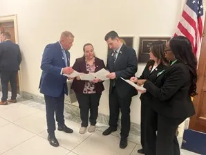 AFSCME NJ meet with Congress