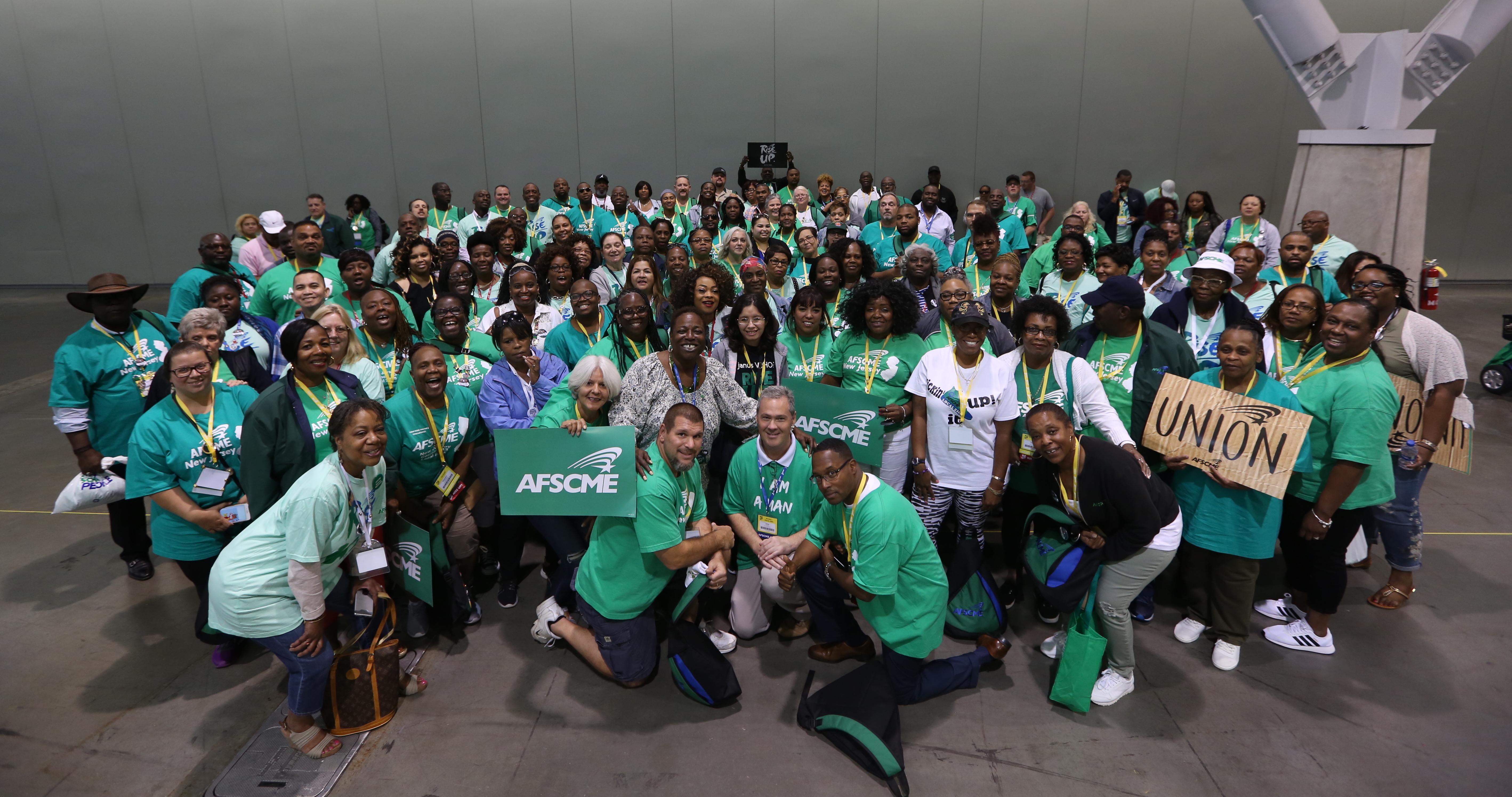 AFSCME NJ members at the 2018 AFSCME Convention