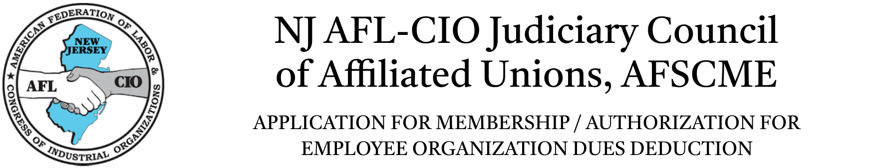NJ AFL-CIO Judiciary Council of Affiliated Unions, AFSCME